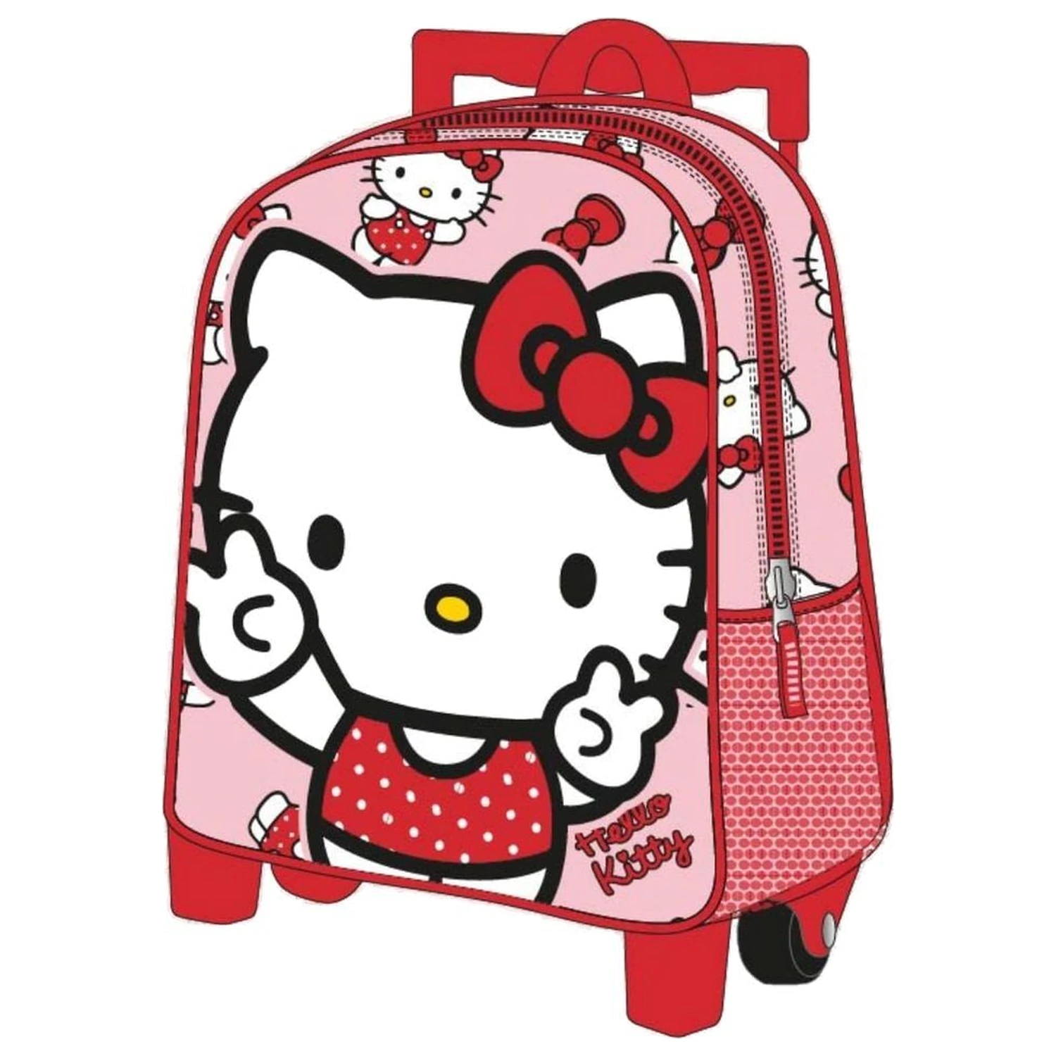 Hello Kitty batoh na kolečkách 29 cm fotografii produktu