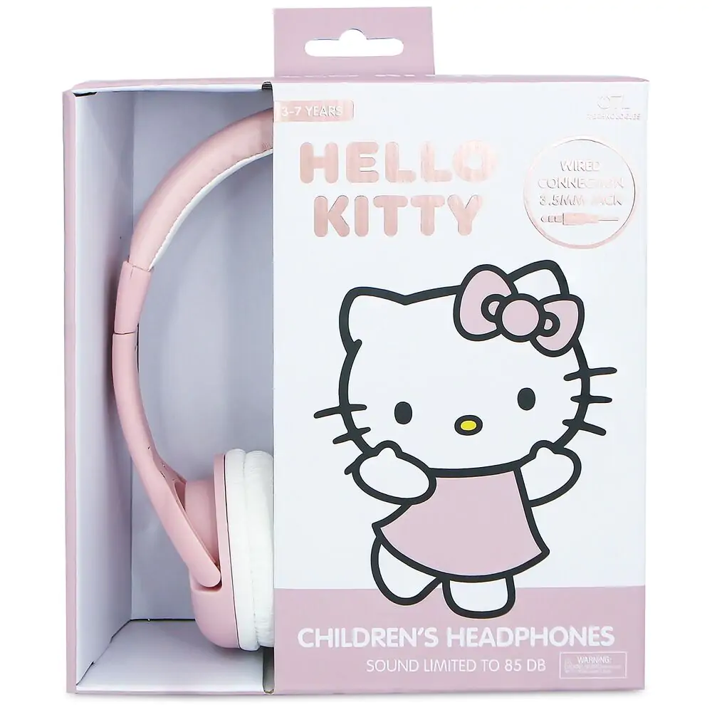 Hello Kitty dětská sluchátka fotografii produktu