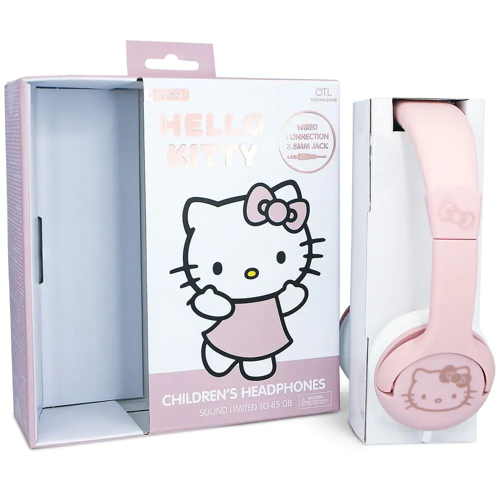 Hello Kitty dětská sluchátka fotografii produktu
