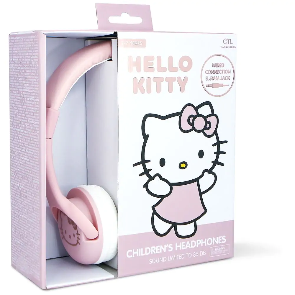 Hello Kitty dětská sluchátka fotografii produktu