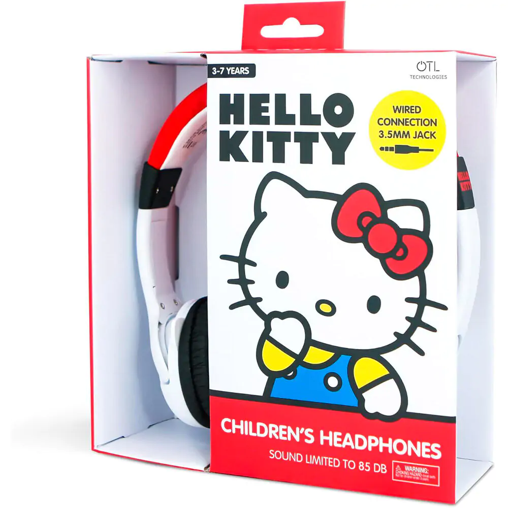 Dětská sluchátka Hello Kitty fotografii produktu