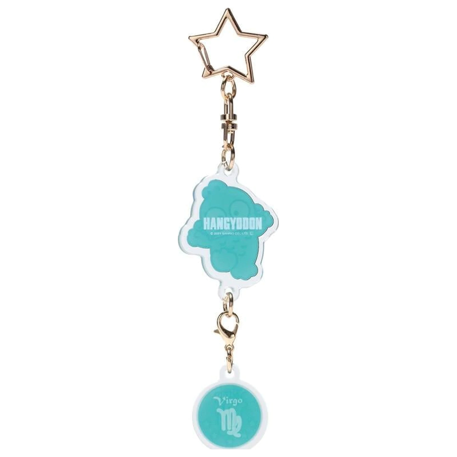 Hello Kitty Hangyodon Virgo Astrologický Symbol klíčenka fotografii produktu