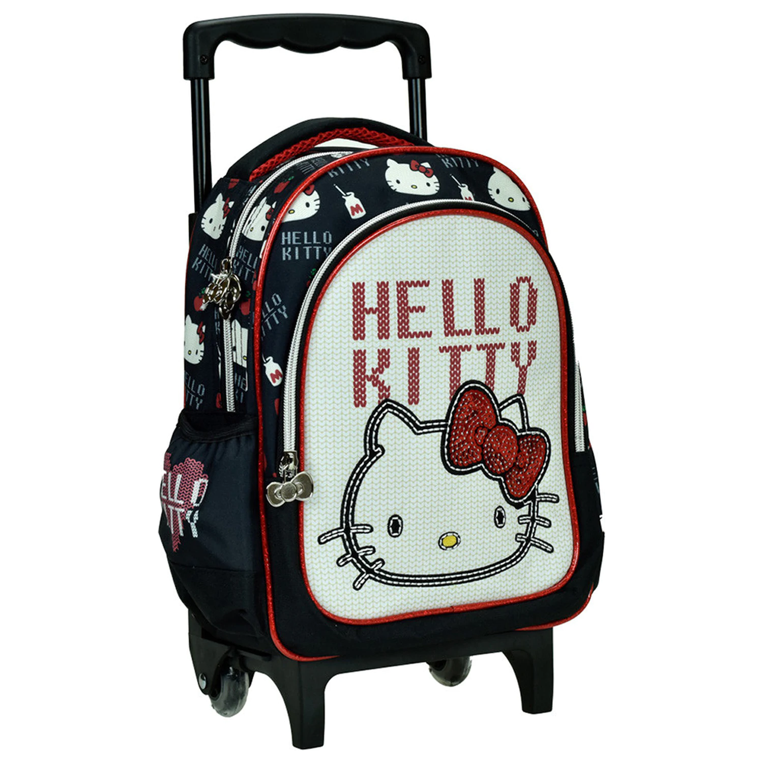 Hello Kitty Heart Rolling Předškolní Batoh, Taška 30 cm fotografii produktu