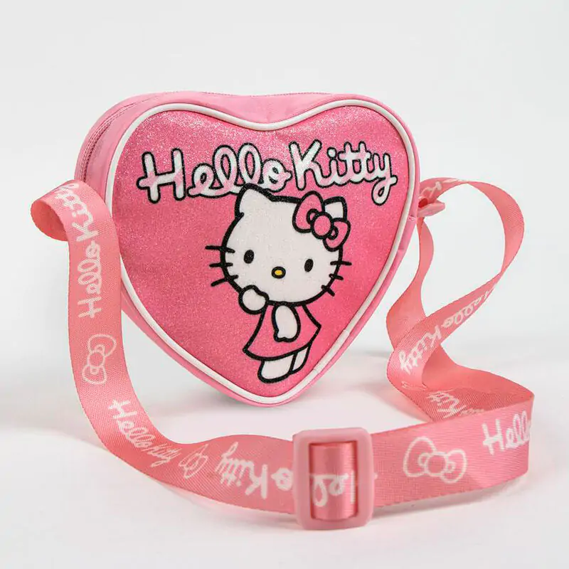 Hello Kitty kabelka ve tvaru srdce fotografii produktu