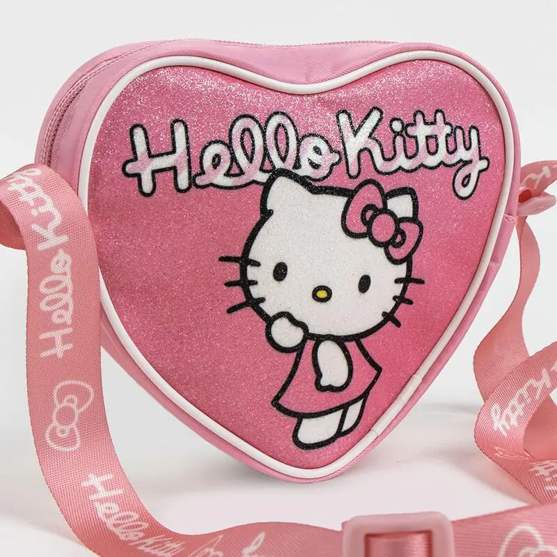 Hello Kitty kabelka ve tvaru srdce fotografii produktu