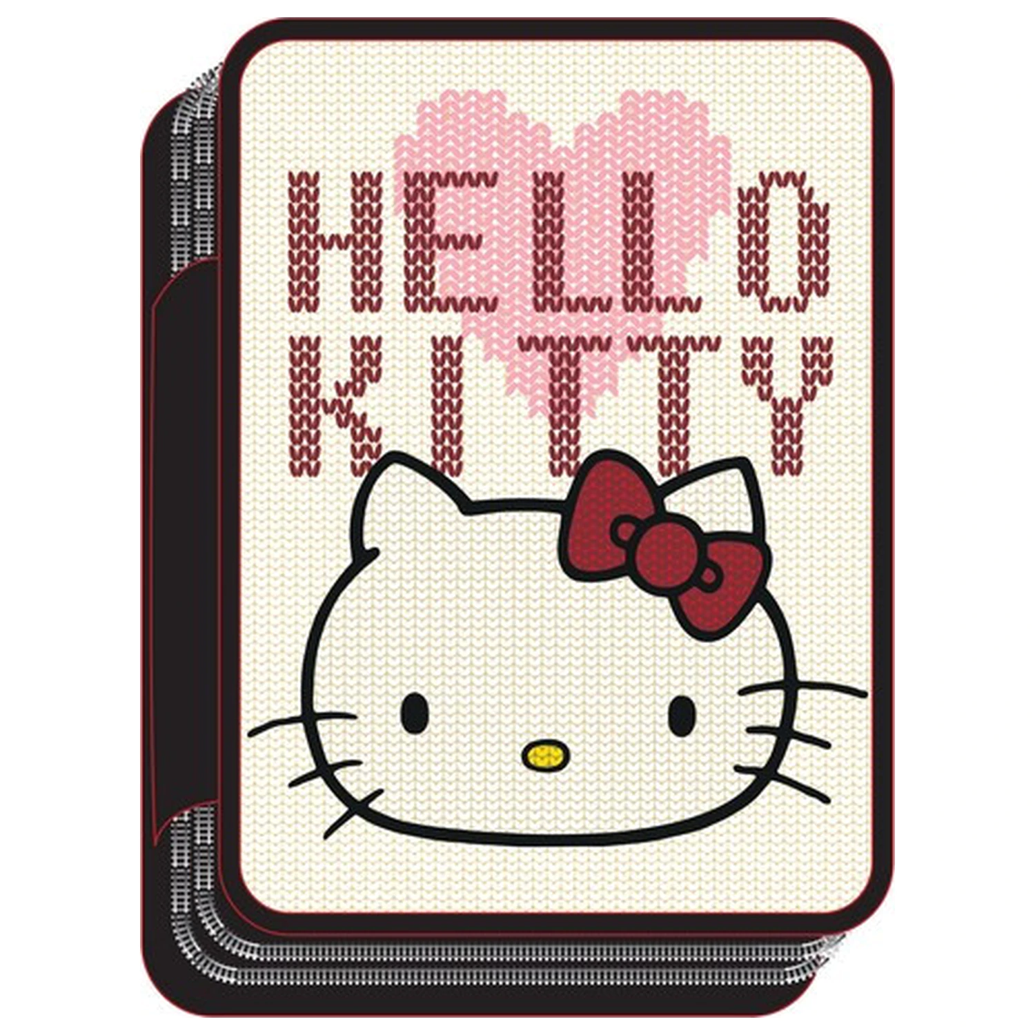 Hello Kitty srdce plněný 2patrový penál fotografii produktu