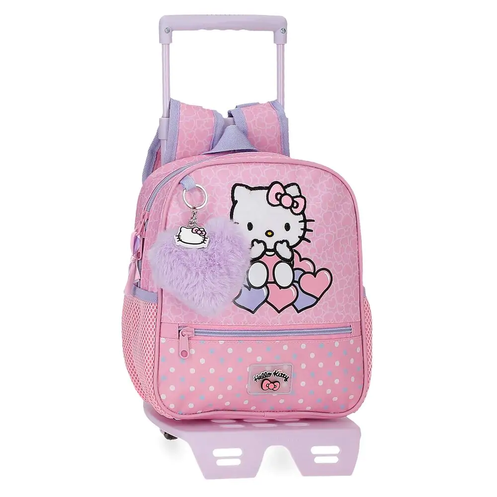 Hello Kitty Hearts & Dots trolley 25 cm fotografii produktu