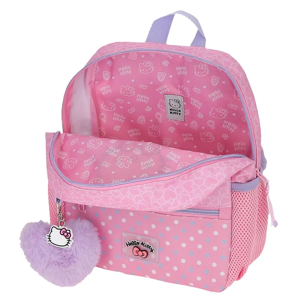 Hello Kitty Hearts & Dots adaptabilní batoh 28 cm fotografii produktu