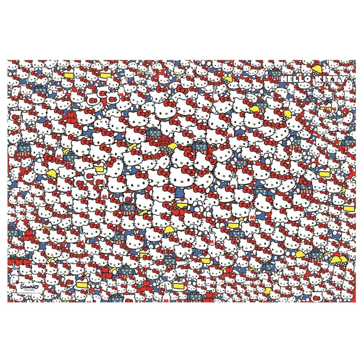 Hello Kitty nemožné puzzle 1000 kusů fotografii produktu