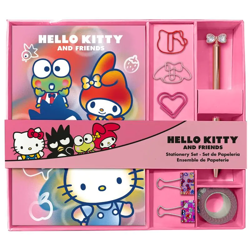 Hello Kitty Sada psacích potřeb zápisník + doplňky fotografii produktu