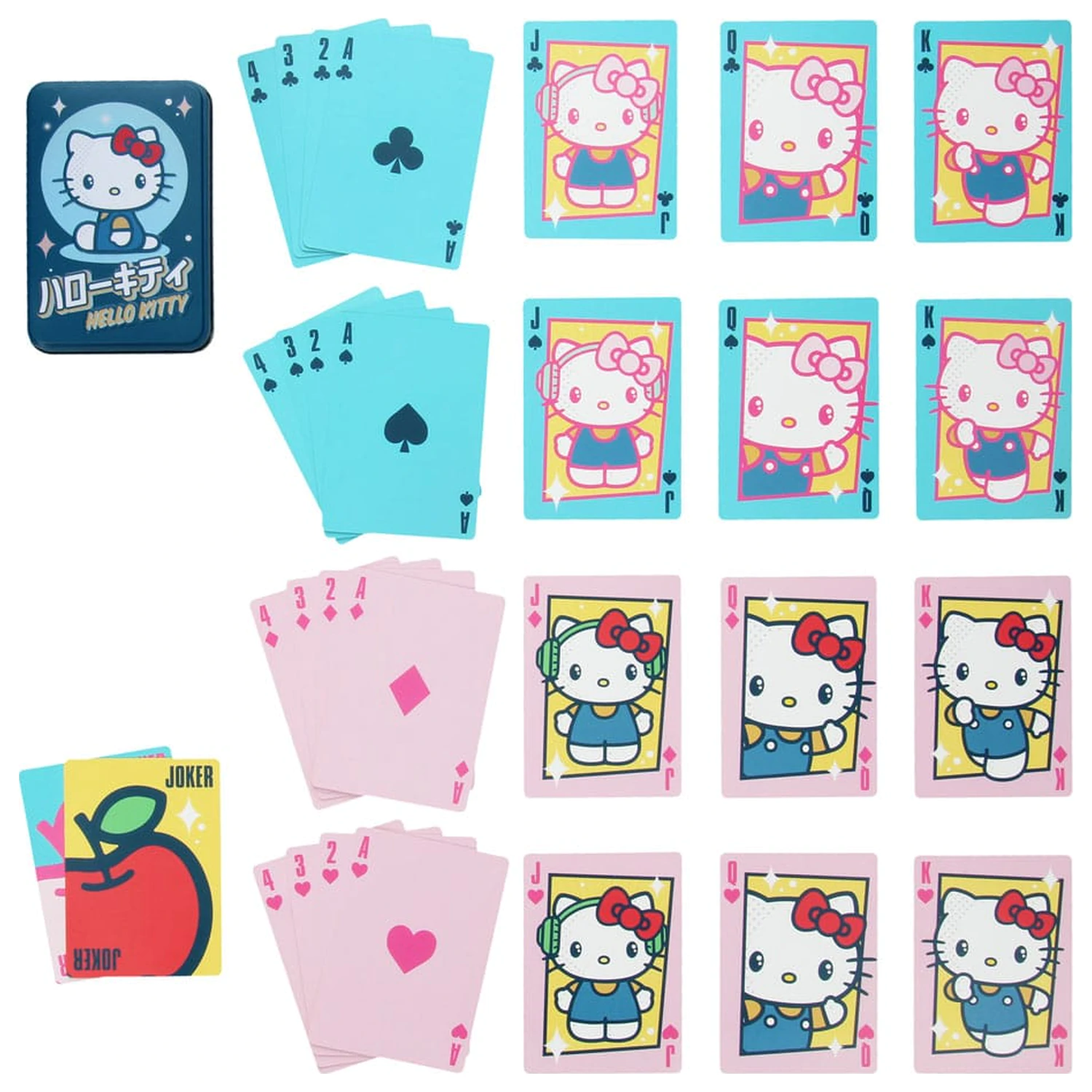 HELLO KITTY Hrací karty fotografii produktu