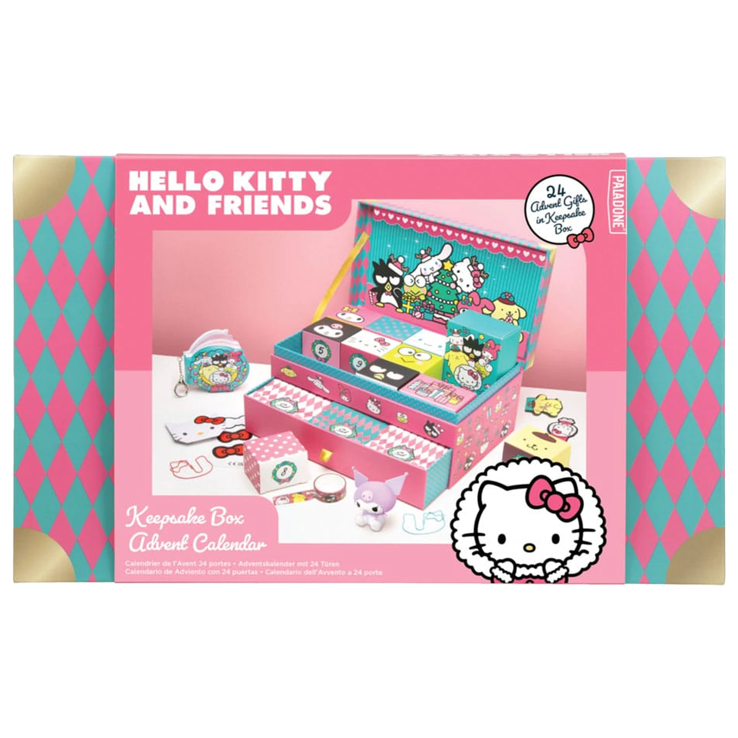 Hello Kitty Adventní kalendář Úložný box fotografii produktu