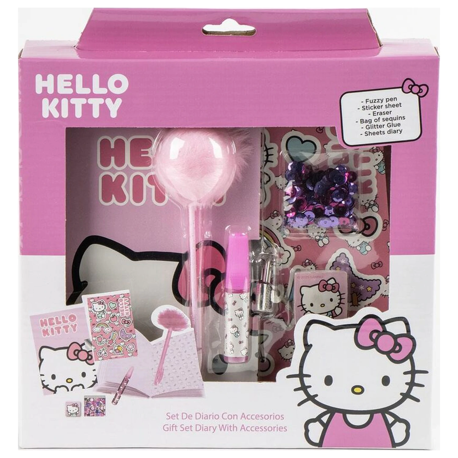 Hello Kitty Sada Deníku fotografii produktu