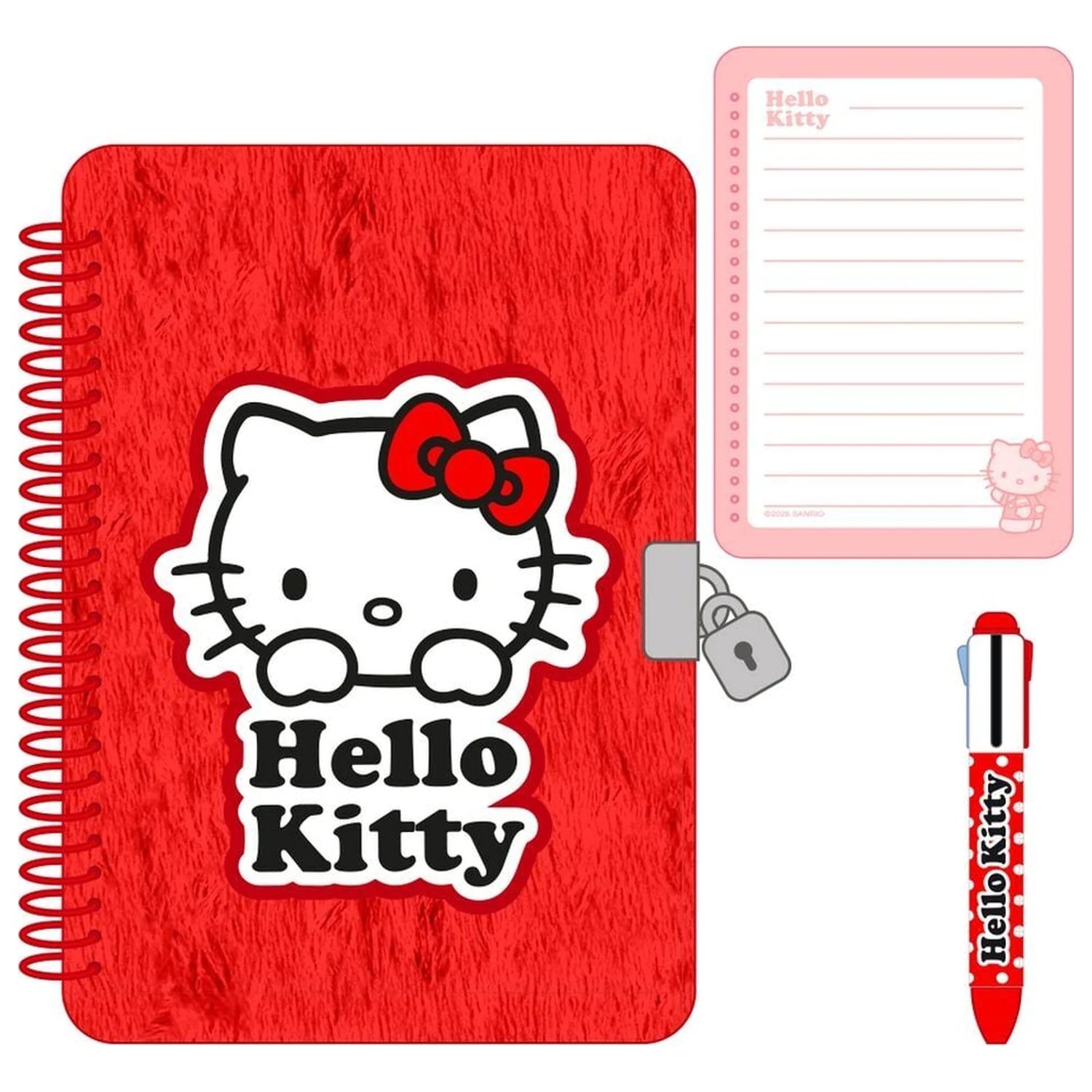 Hello Kitty Diář + 4-barevné pero fotografii produktu