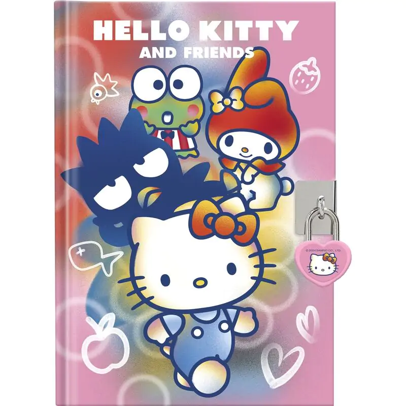 Hello Kitty Deník + magic pen + topper pen fotografii produktu