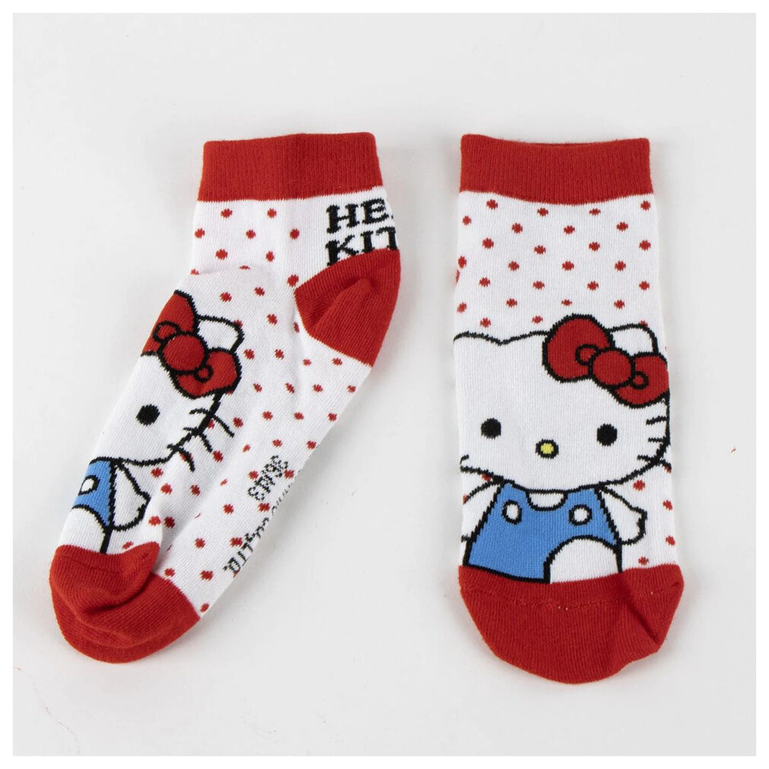Hello Kitty Kuromi dospělý set 2 párů ponožek fotografii produktu