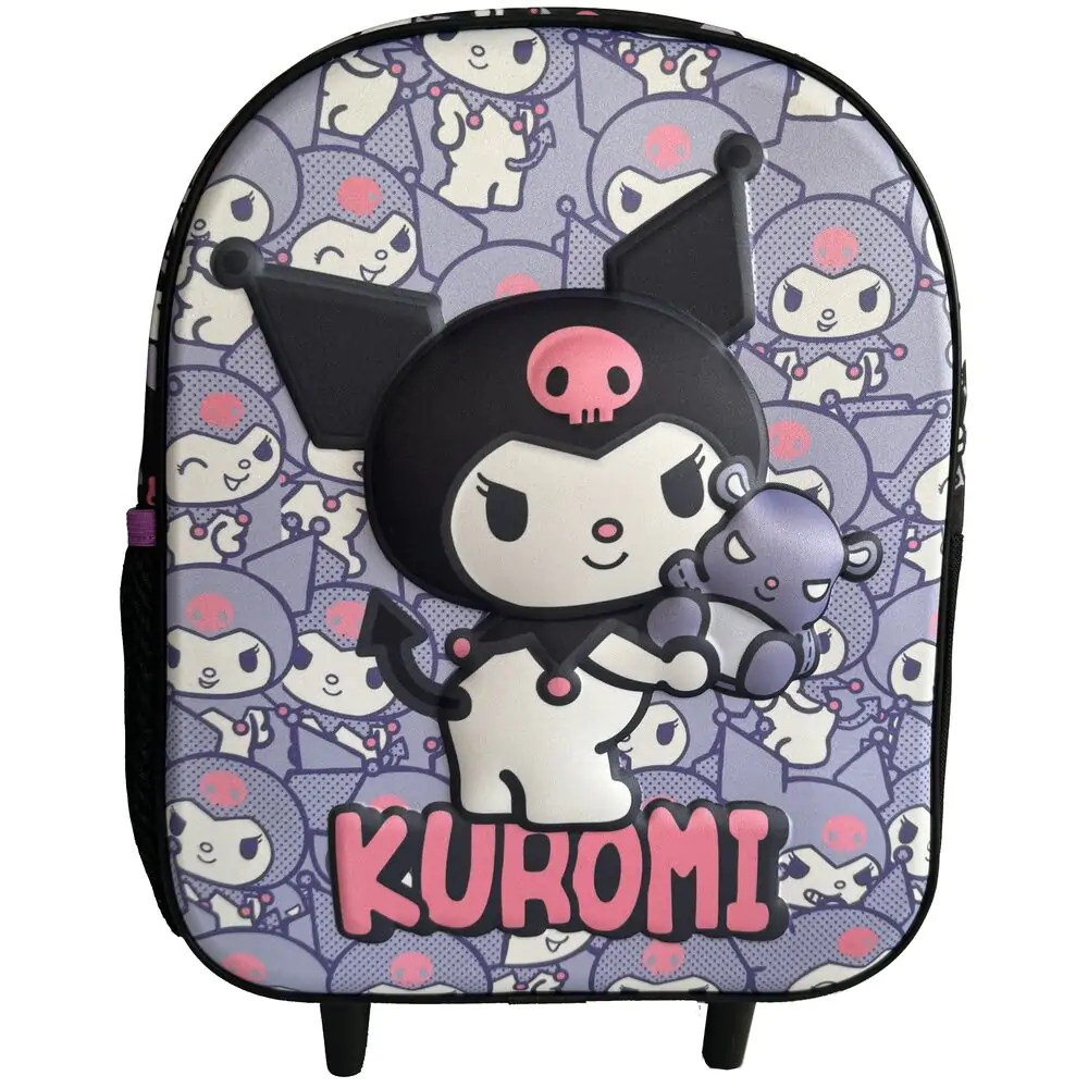 Hello Kitty Kuromi 3D trolley 32 cm fotografii produktu