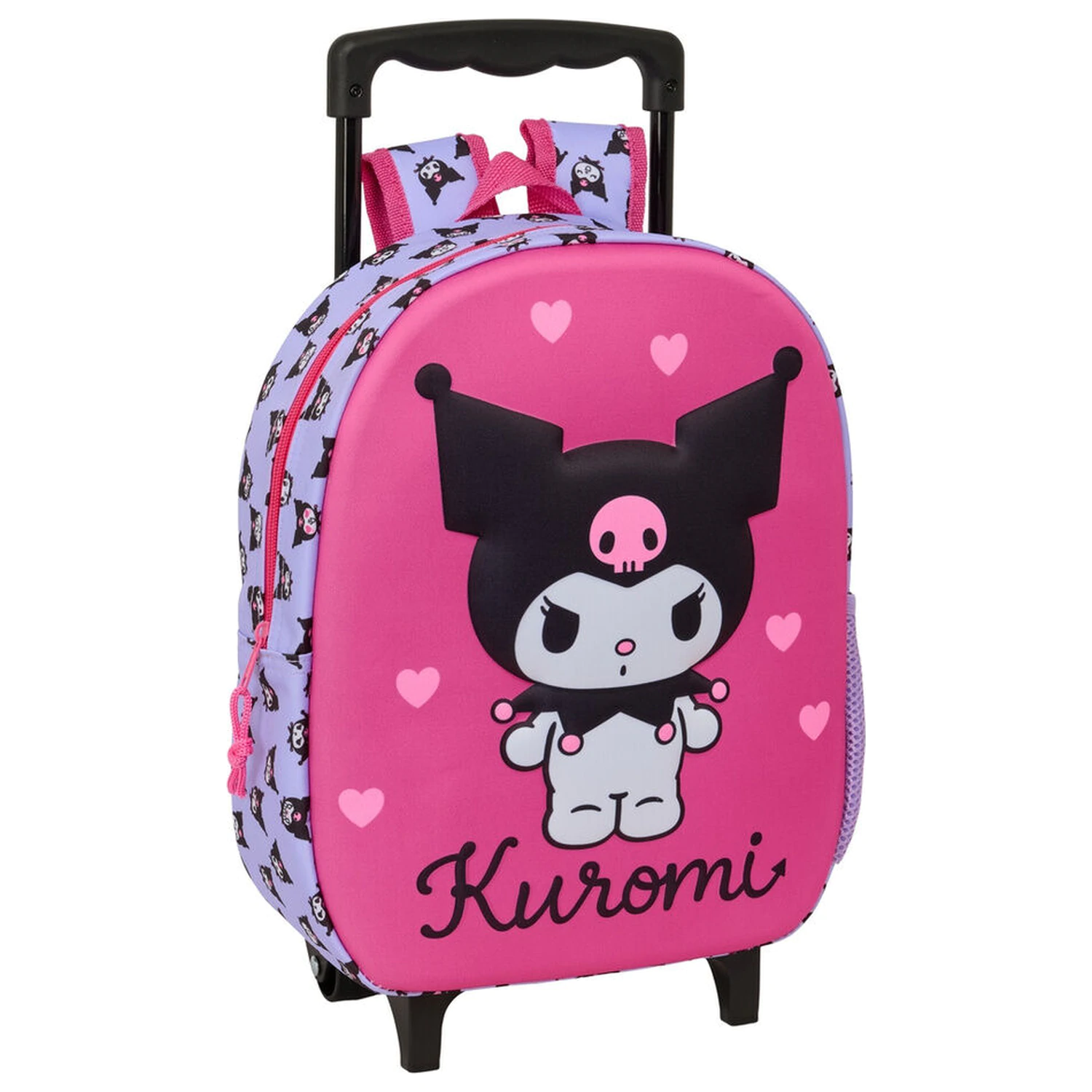 Hello Kitty Kuromi 3D trolley 33 cm fotografii produktu