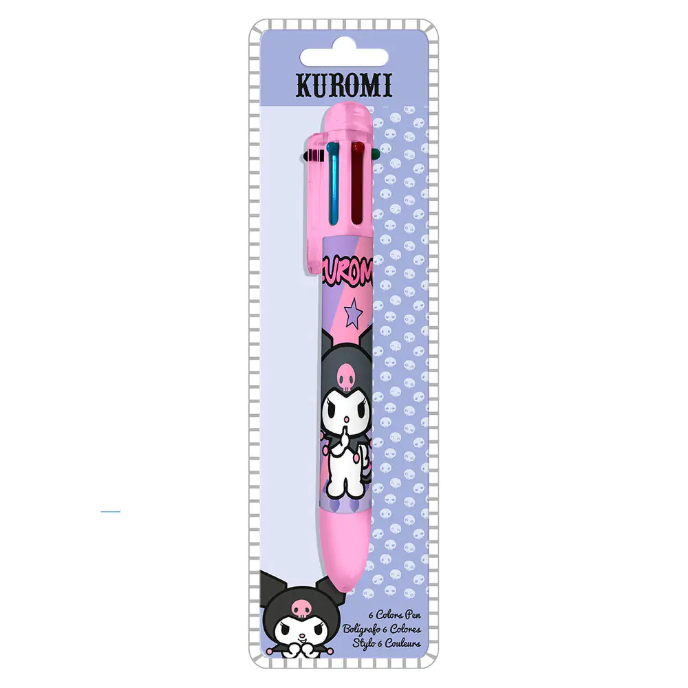 Hello Kitty Kuromi pero 6 barev fotografii produktu