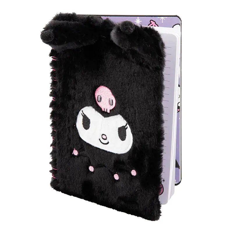 Hello Kitty Kuromi A5 chlupatý zápisník fotografii produktu