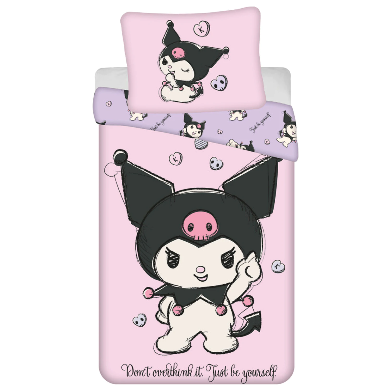 Hello Kitty Kuromi Be Yourself povlak na peřinu fotografii produktu