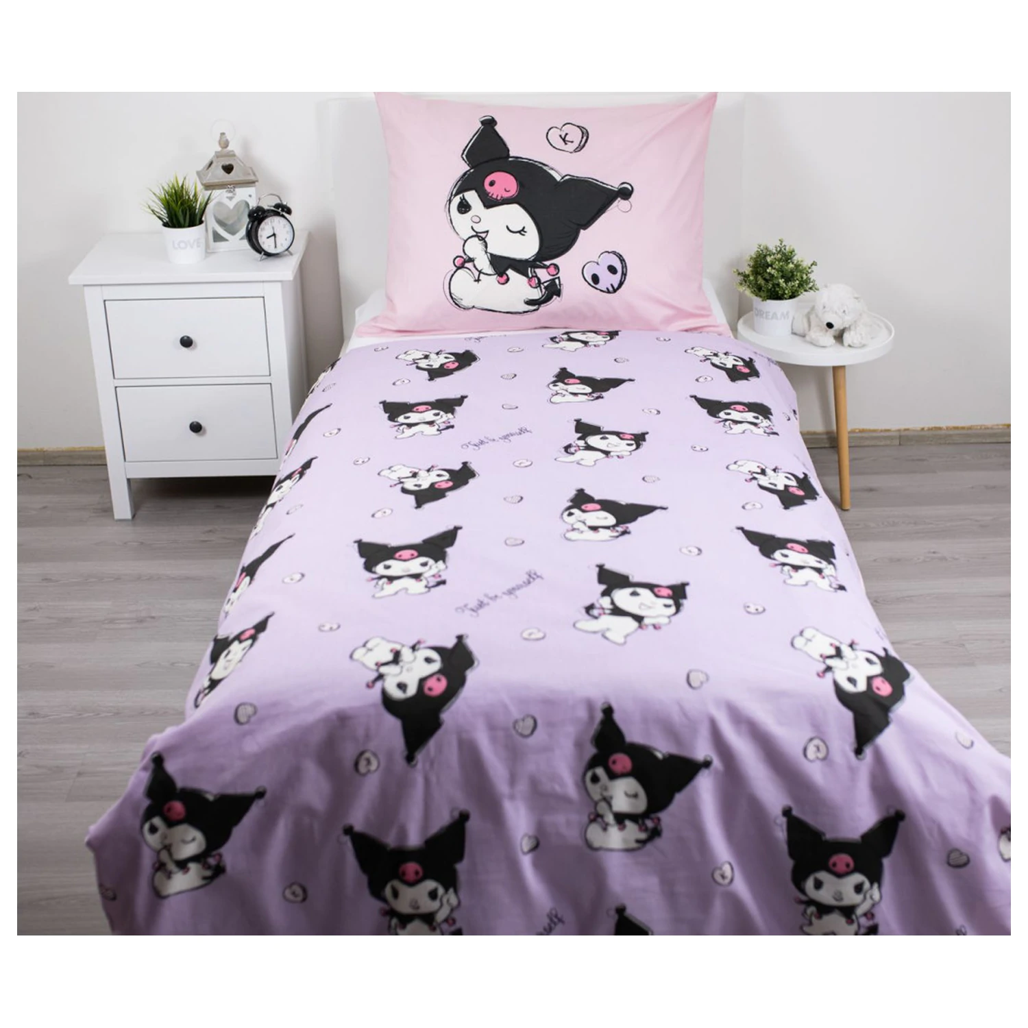 Hello Kitty Kuromi Be Yourself povlak na peřinu fotografii produktu
