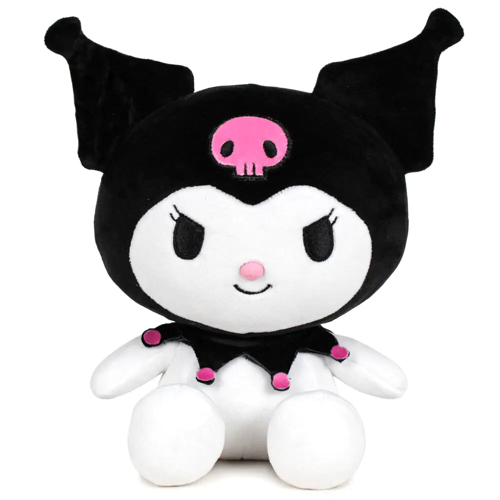 Hello Kitty Kuromi černá plyšová hračka 16cm fotografii produktu