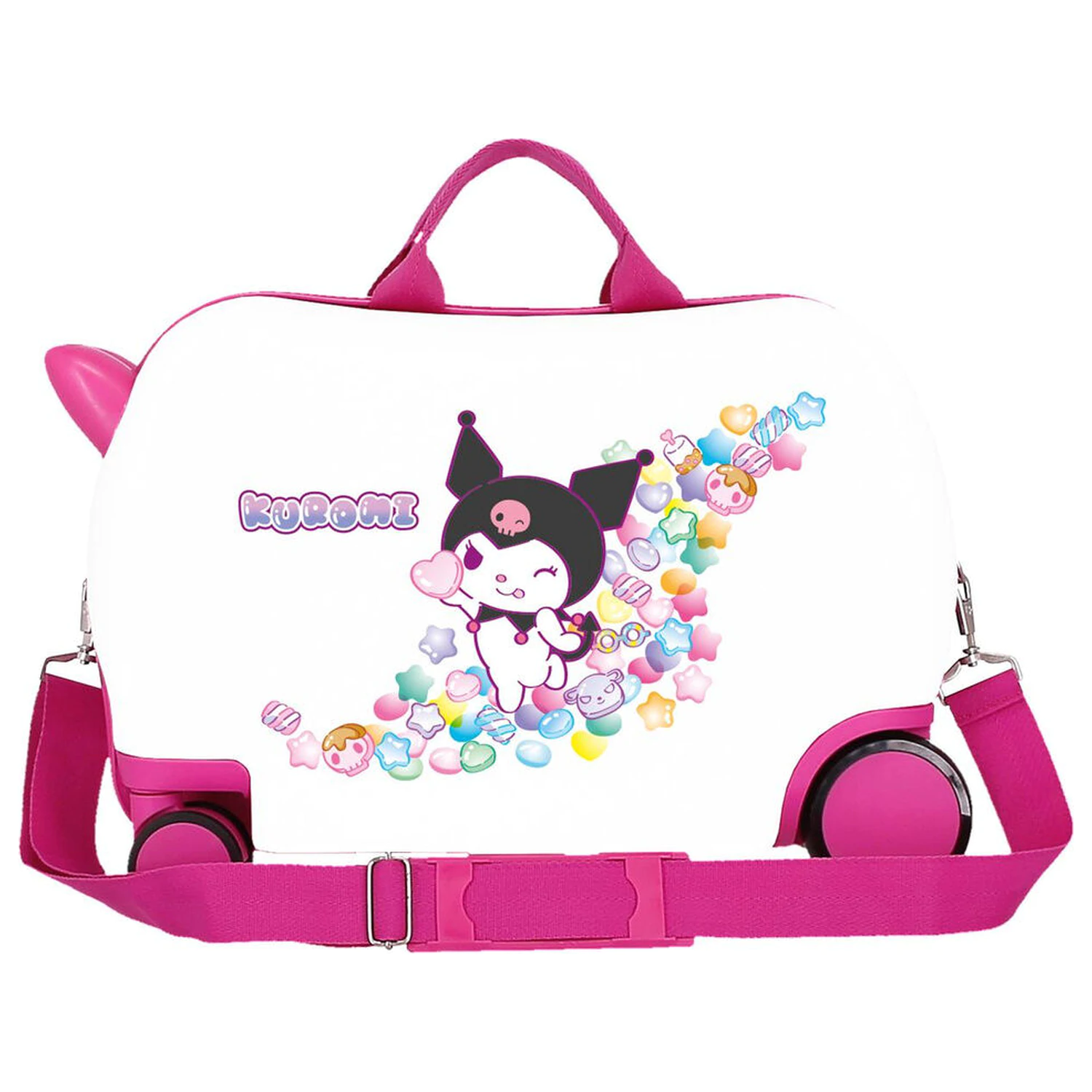 Hello Kitty Kuromi Candies ABS kufr na kolečkách 45 cm fotografii produktu