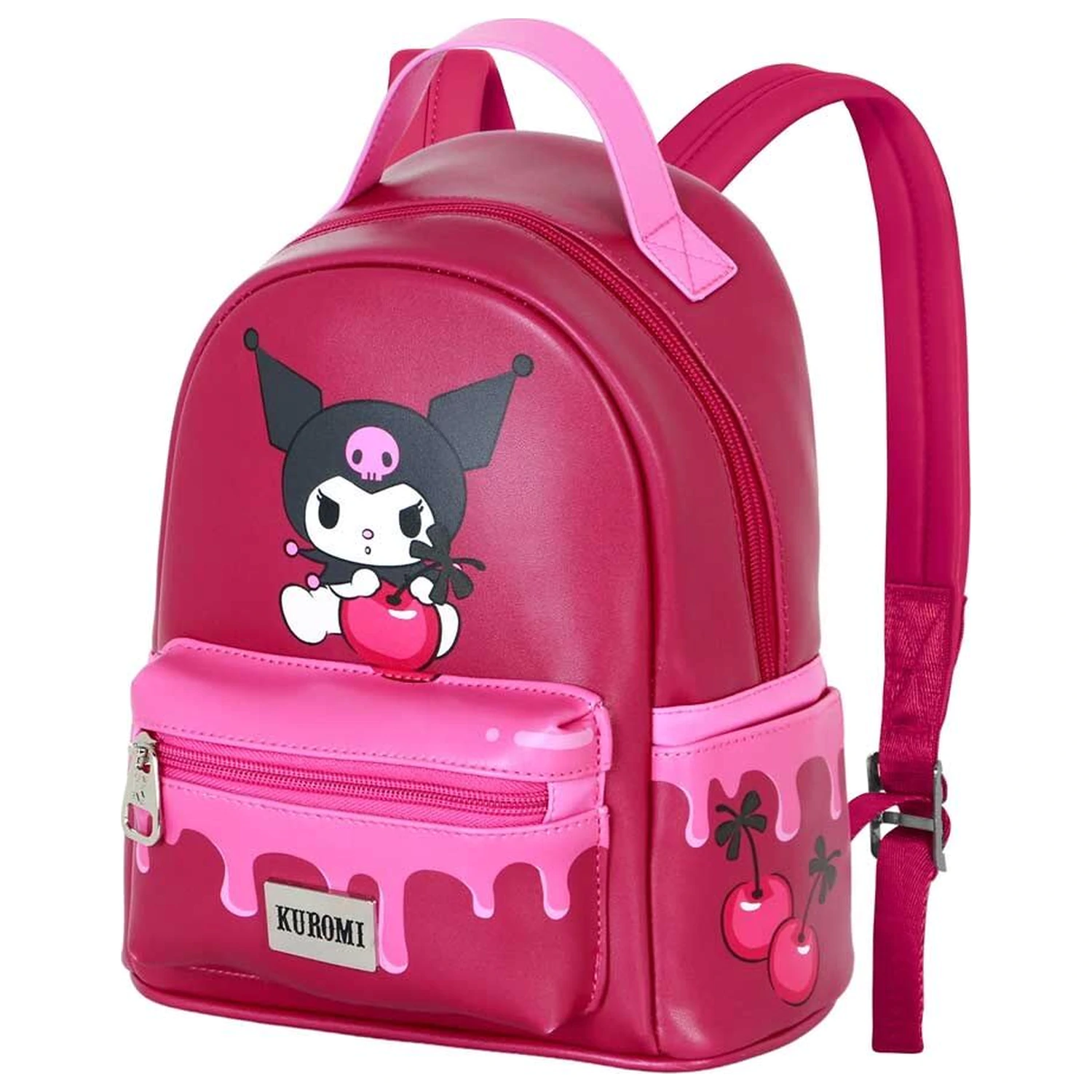 Hello Kitty Kuromi Cherry batoh 25 cm fotografii produktu