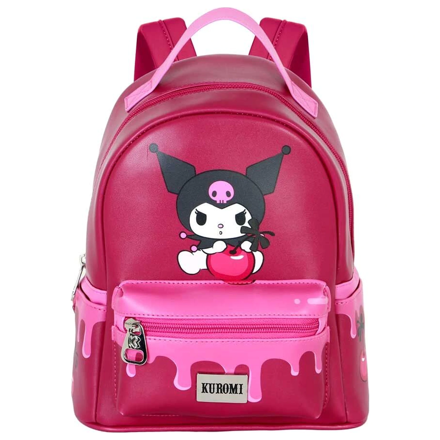 Hello Kitty Kuromi Cherry batoh 25 cm fotografii produktu