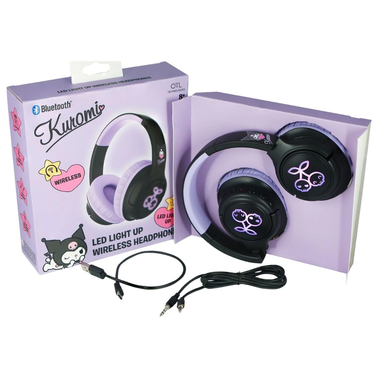 Hello Kitty Kuromi core sluchátka fotografii produktu