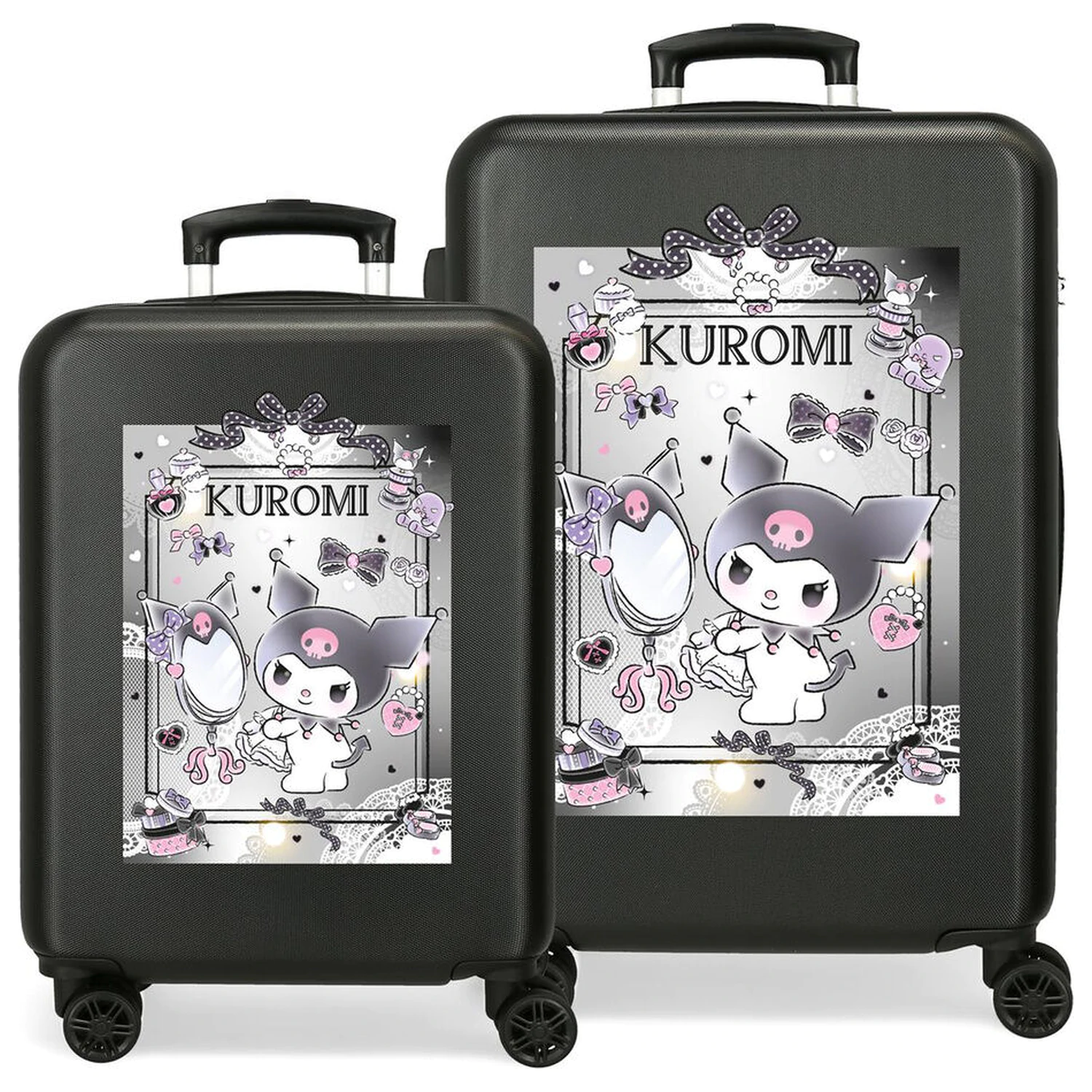 Hello Kitty Kuromi Dream Closer Set 2 ABS kufry na kolečkách 55-65cm fotografii produktu