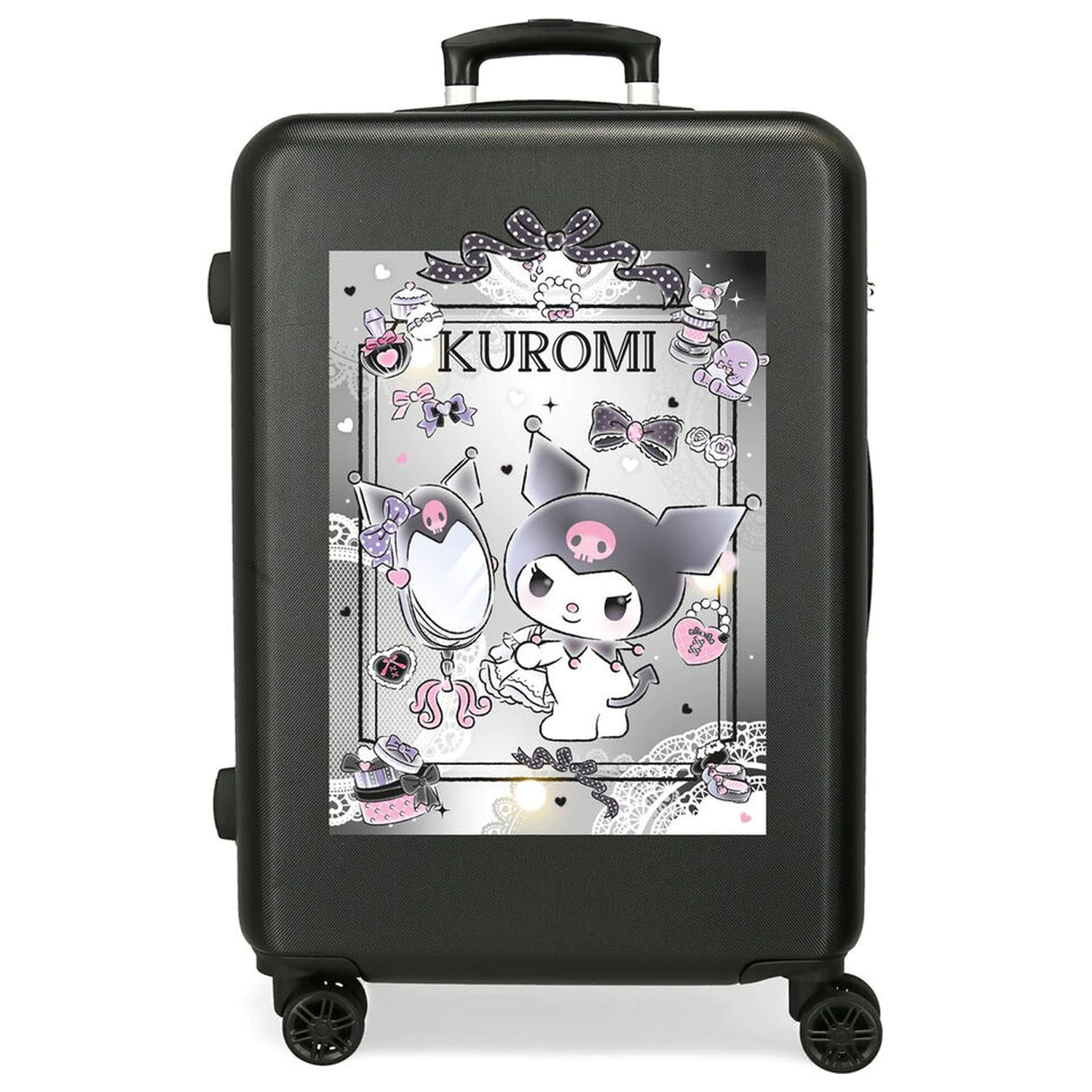Hello Kitty Kuromi Dream Closer rozšiřitelný ABS cestovní kufr na kolečkách 65cm fotografii produktu