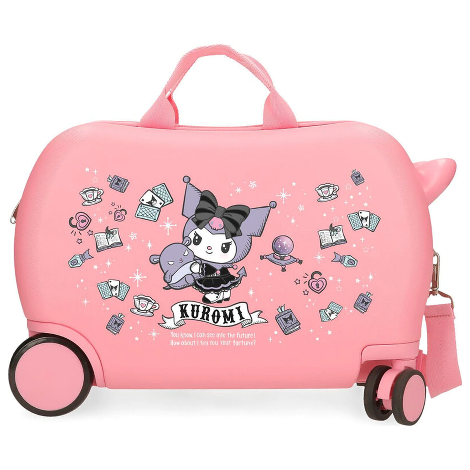 Hello Kitty Kuromi Fortune Telling ABS kufr na kolečkách 45 cm fotografii produktu