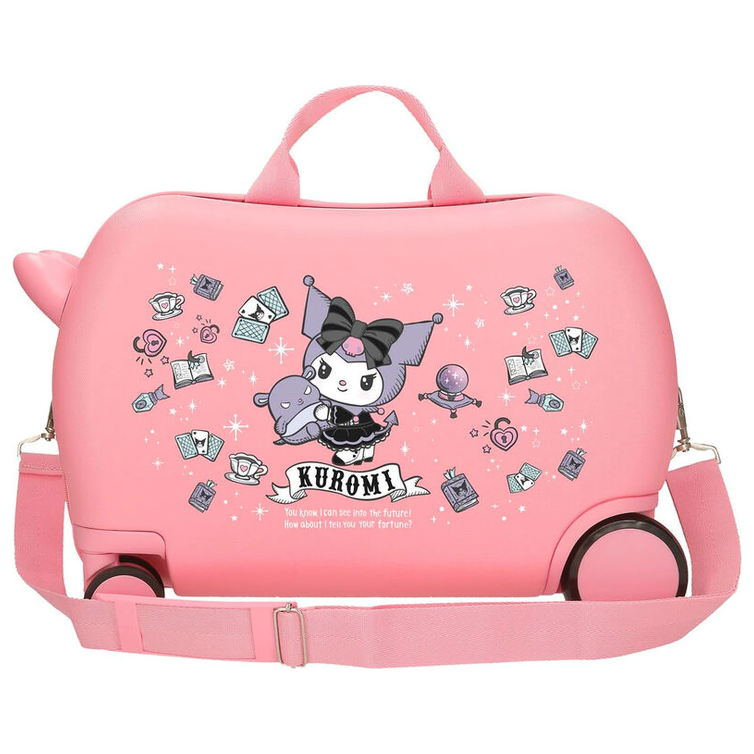 Hello Kitty Kuromi Fortune Telling ABS kufr na kolečkách 45 cm fotografii produktu