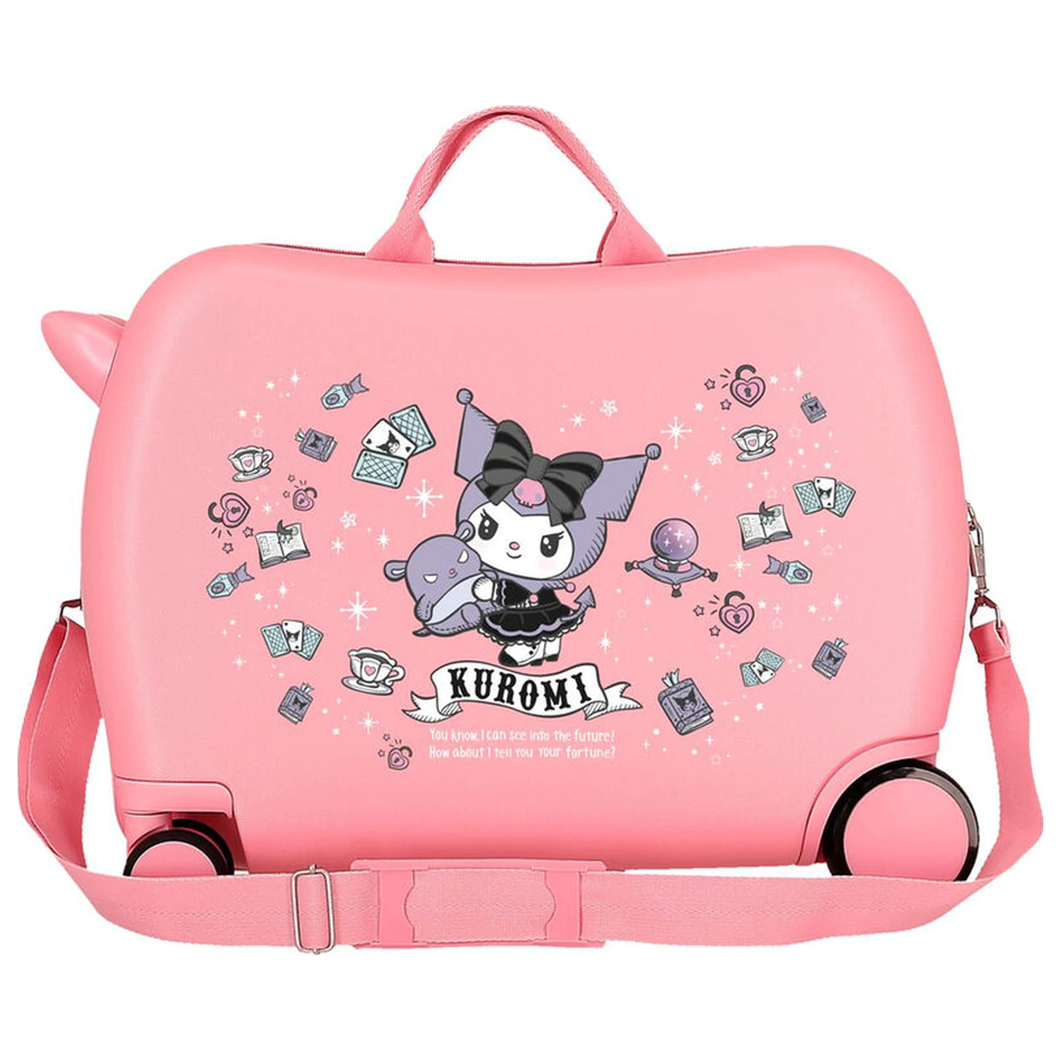 Hello Kitty Kuromi Fortune Telling ABS kufr na kolečkách 50 cm fotografii produktu