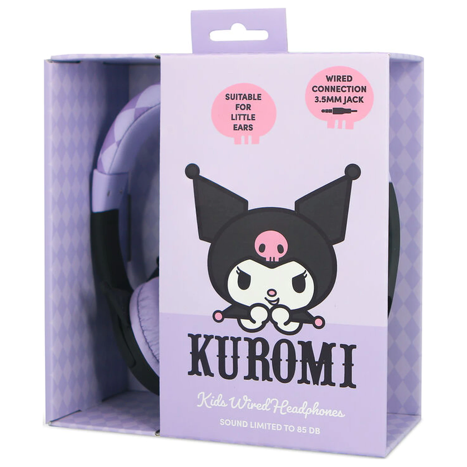 Hello Kitty Kuromi dětská sluchátka fotografii produktu