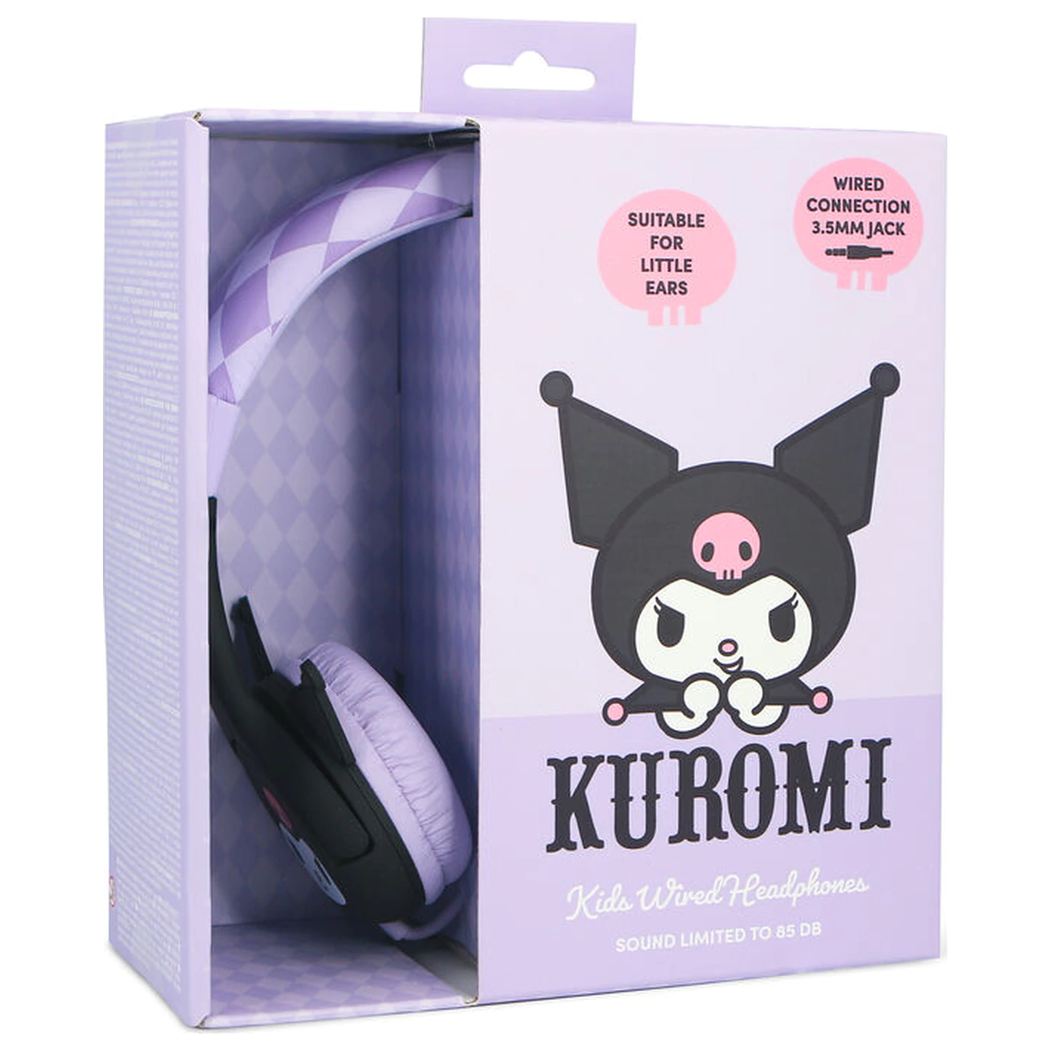 Hello Kitty Kuromi dětská sluchátka fotografii produktu
