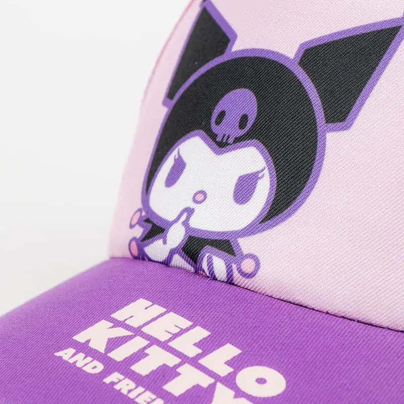 Dětská baseballová čepice Hello Kitty Kuromi fotografii produktu