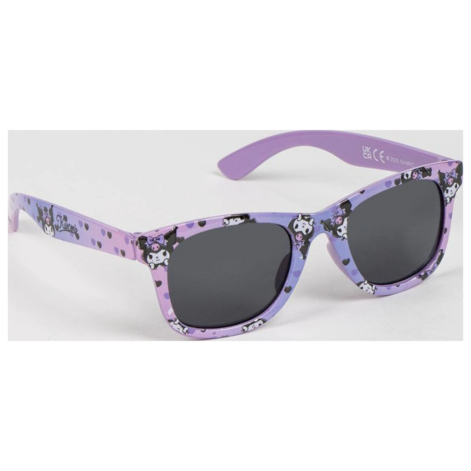 Hello Kitty Kuromi sluneční brýle Heart v pouzdře fotografii produktu