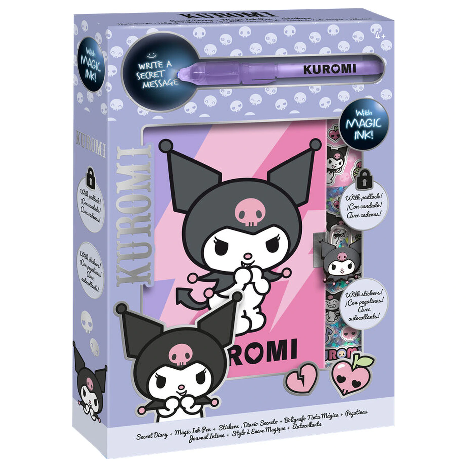 Hello Kitty Kuromi deník + kouzelné pero fotografii produktu