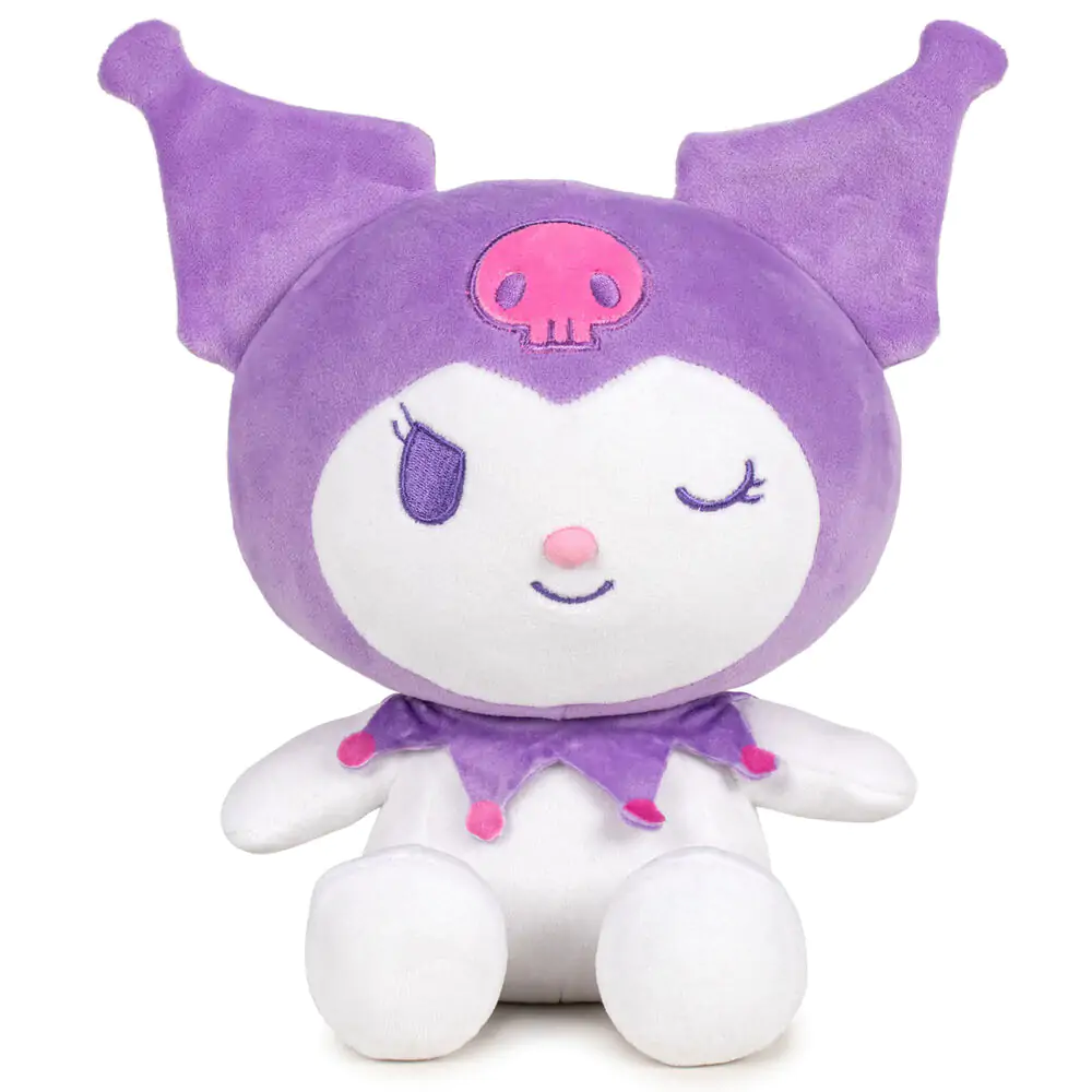 Hello Kitty Kuromi fialový plyšový hračka 16cm fotografii produktu
