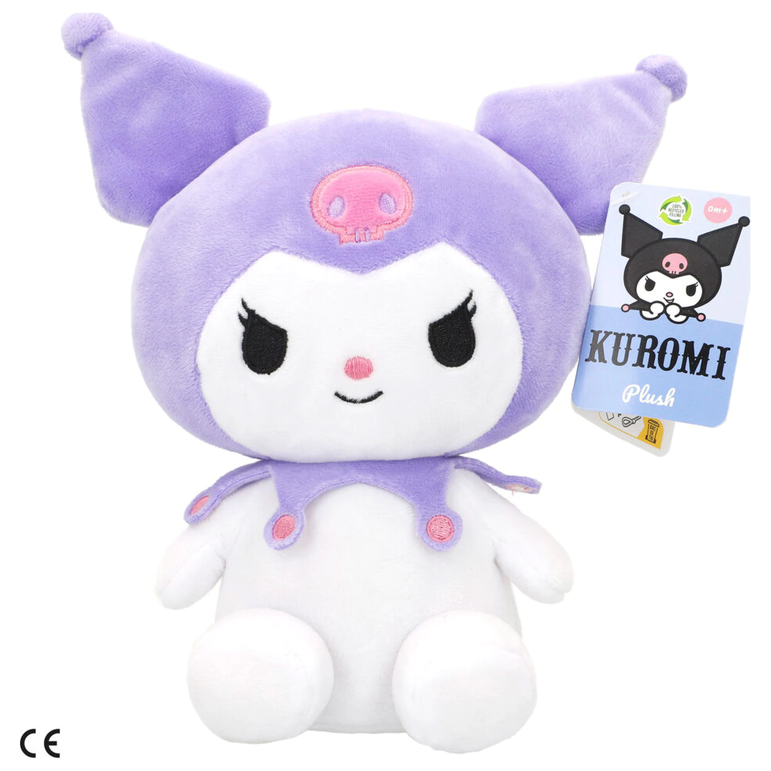 Hello Kitty Kuromi plyšová hračka 19,5cm fotografii produktu