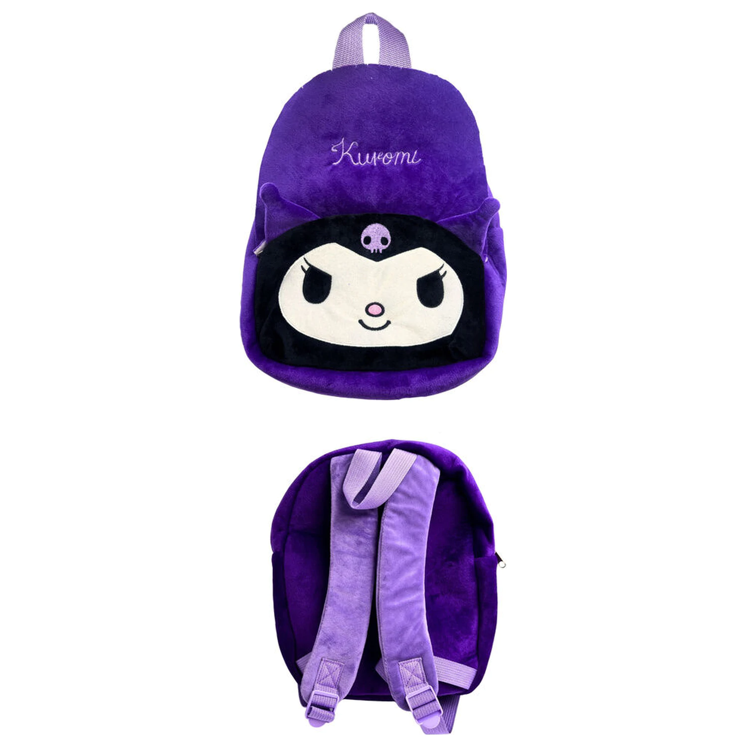 Hello Kitty Kuromi plyšový batoh 30 cm fotografii produktu