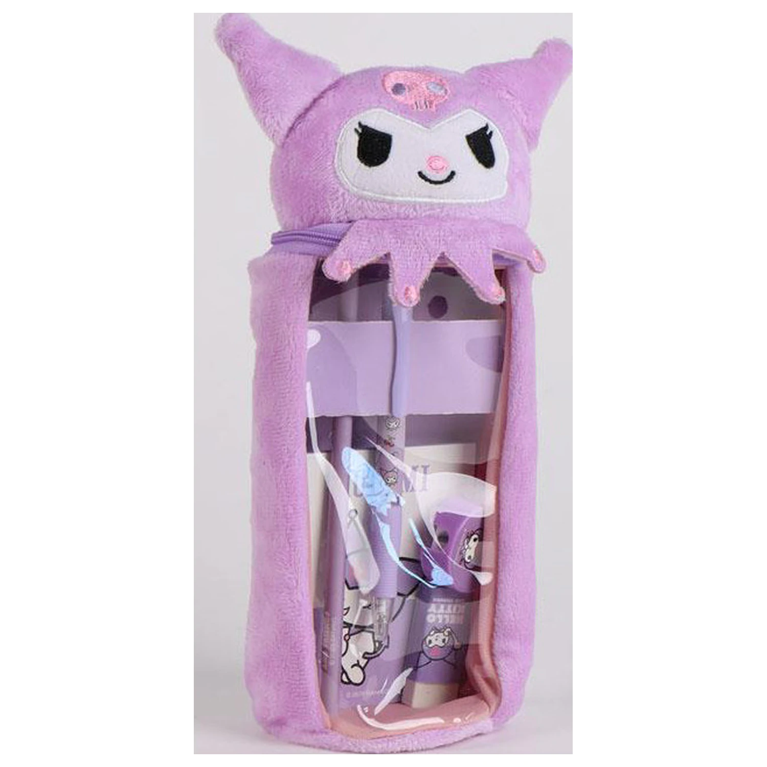 Hello Kitty Kuromi Plyšový plněný penál fotografii produktu