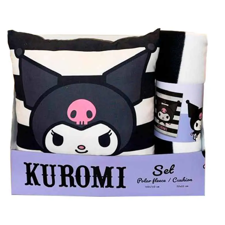 Hello Kitty Kuromi polární deka + sada polštářů fotografii produktu