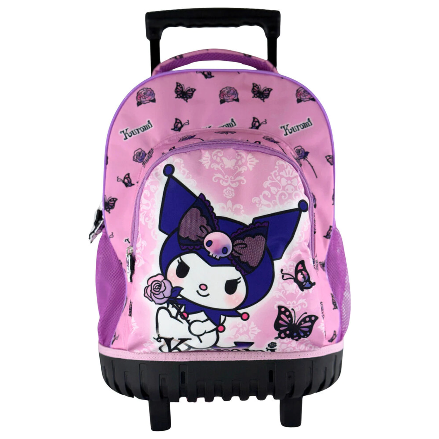 Hello Kitty Kuromi fialový trolejbus 44 cm fotografii produktu