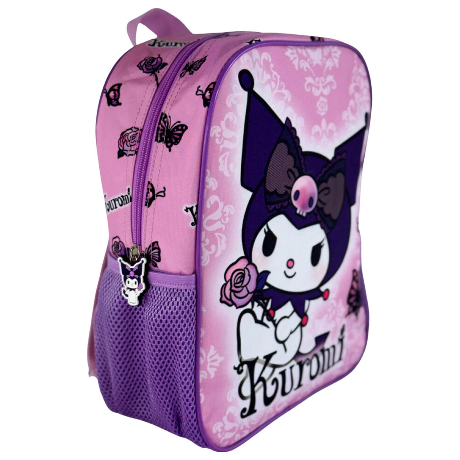 Hello Kitty Kuromi fialový batoh 30 cm fotografii produktu