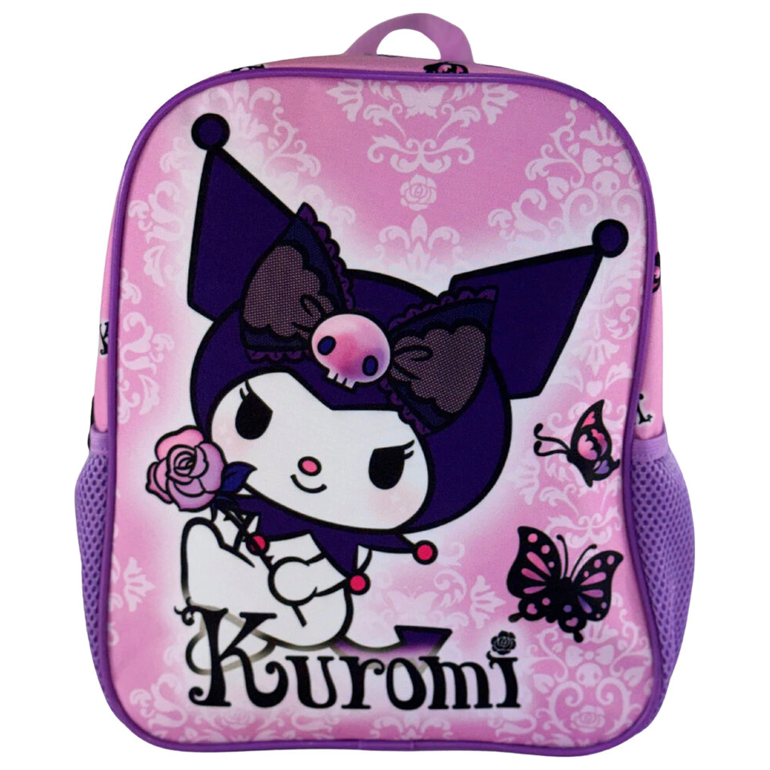 Hello Kitty Kuromi fialový batoh 30 cm fotografii produktu