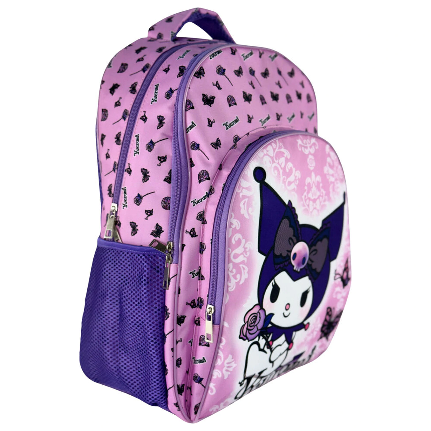 Hello Kitty Kuromi fialový batoh 42cm fotografii produktu